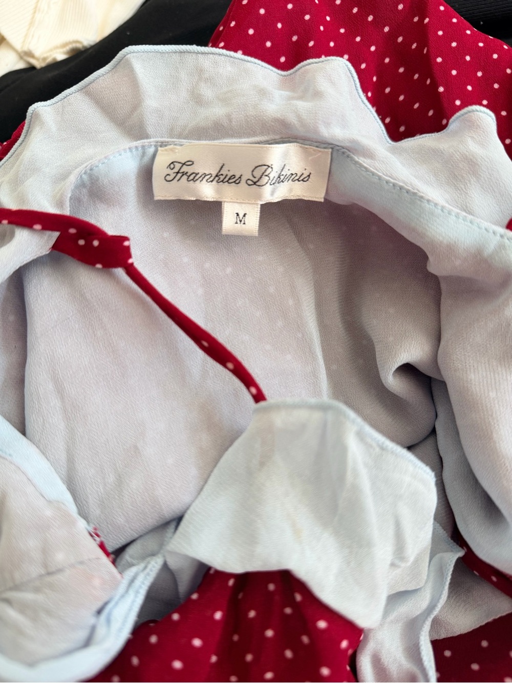 Frankie's Bikinis Picnic Hour Polka Dot Dress - Picture 14 of 16